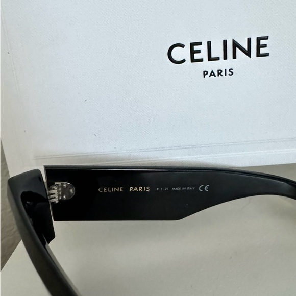 Celine polarized flat top square sunglasses - Picture 5 of 6